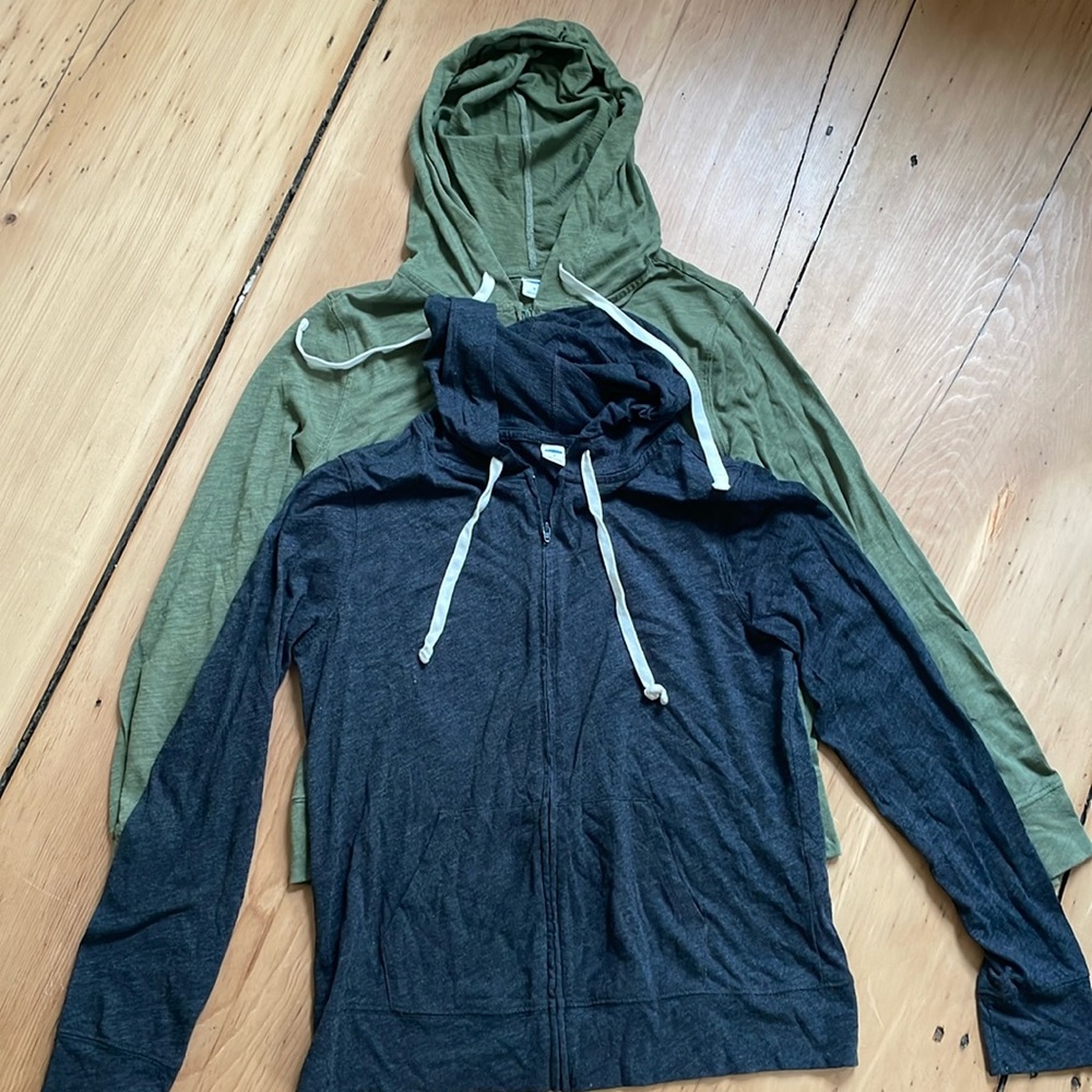 Old Navy lightweight hooded sweatshirt bundle